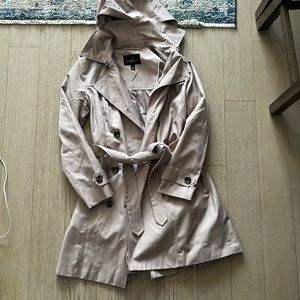 London Fog Classic Trench with Hood
